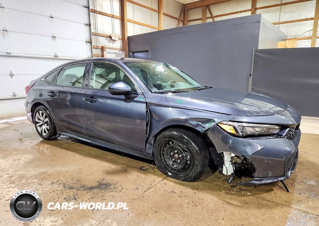 2025 Honda Civic Lx VIN:2HGFE2F29SH600077 - 4