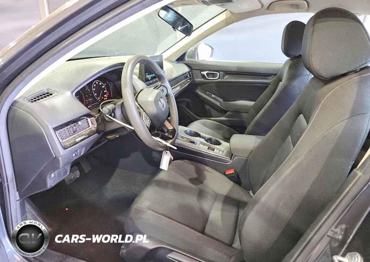 2025 Honda Civic Lx VIN:2HGFE2F29SH600077 - 7