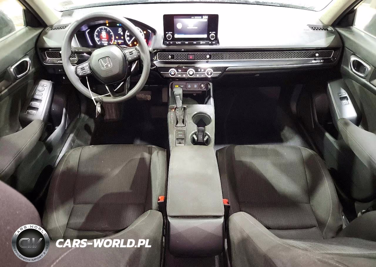 2025 Honda Civic Lx VIN:2HGFE2F29SH600077 - 8
