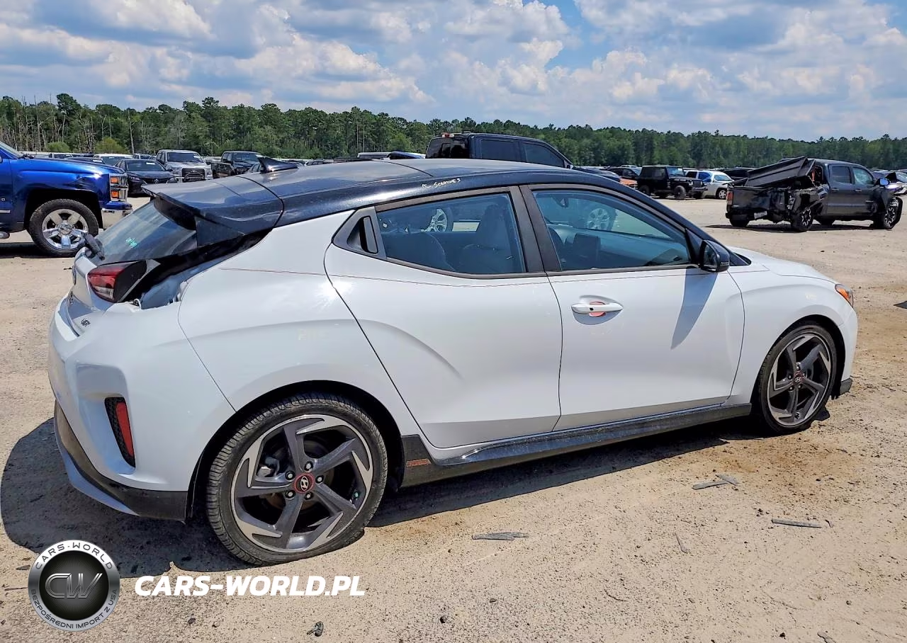 2020 Hyundai Veloster Turbo Ultimate VIN:KMHTH6AB2LU021532 - 3