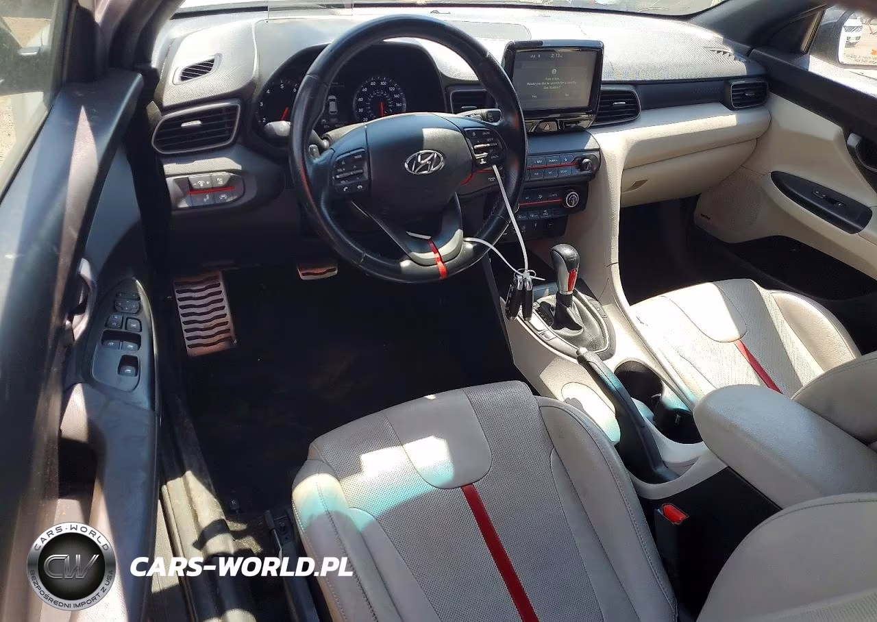 2020 Hyundai Veloster Turbo Ultimate VIN:KMHTH6AB2LU021532 - 8