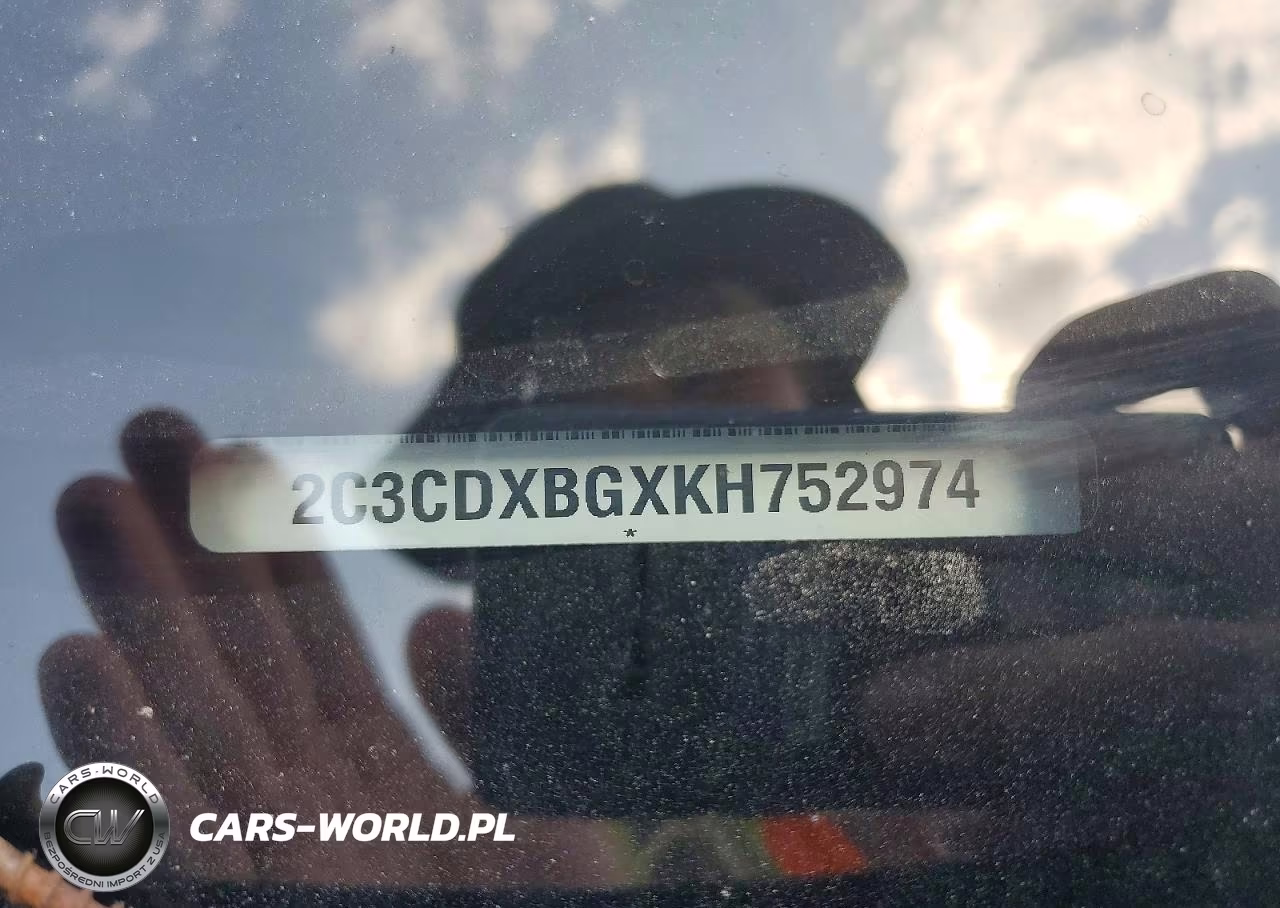 2019 Dodge Charger Sxt VIN:2C3CDXBGXKH752974 - 12