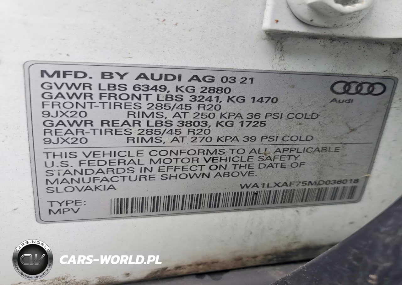 2021 Audi Q7 Premium Plus VIN:WA1LXAF75MD036018 - 13