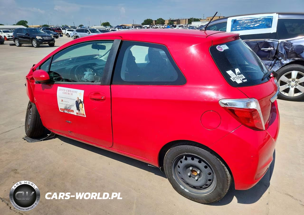 2014 Toyota Yaris 3-Door L Fleet VIN:VNKJTUD34EA011020 - 2
