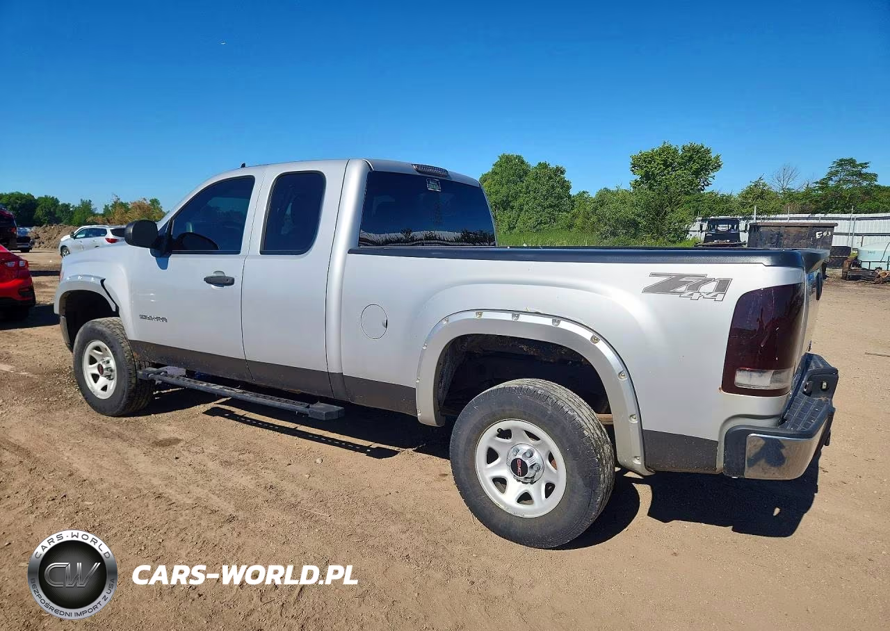 2010 GMC Sierra K1500 Sle VIN:1GTSKVE34AZ298150 - 2