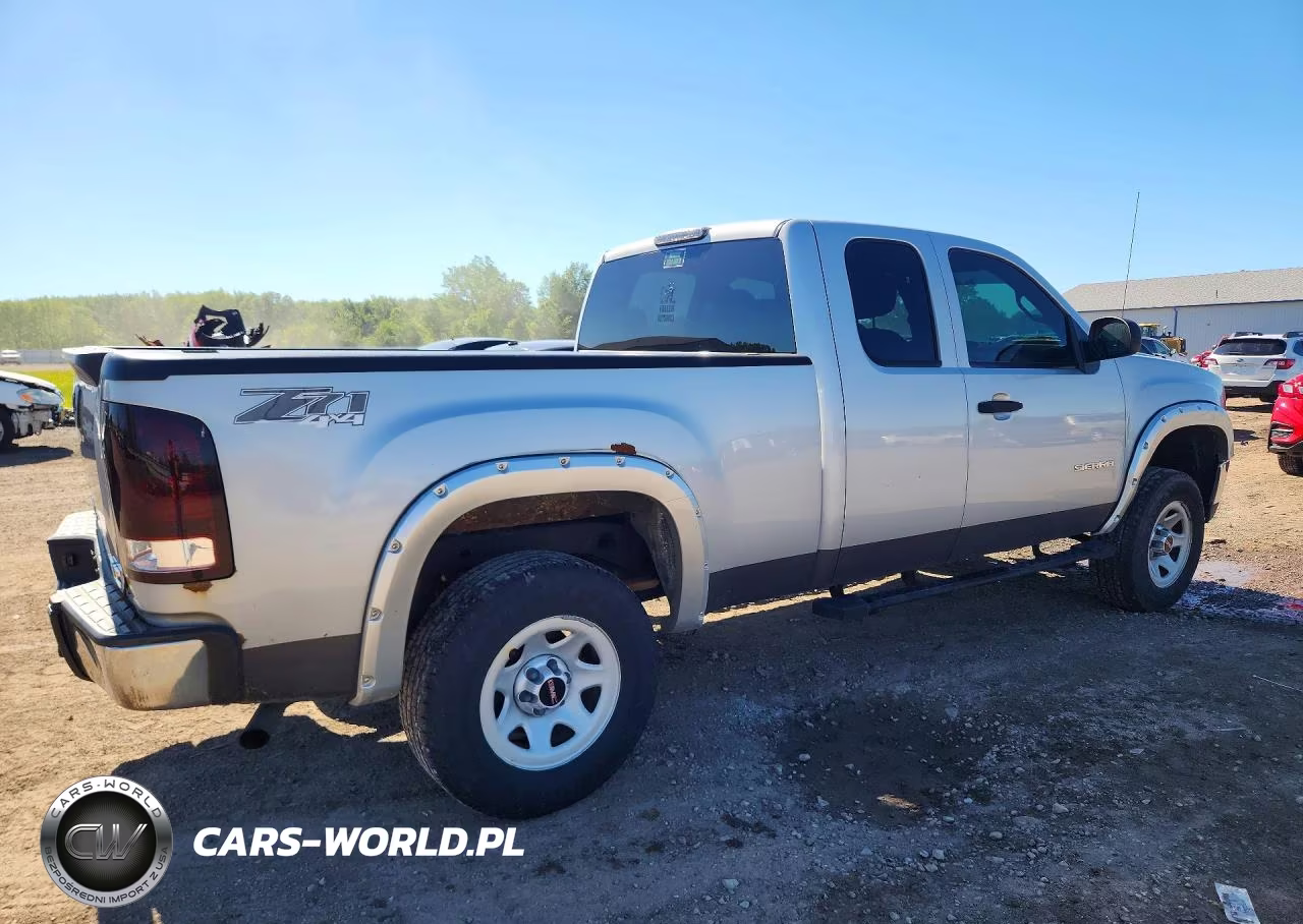 2010 GMC Sierra K1500 Sle VIN:1GTSKVE34AZ298150 - 3