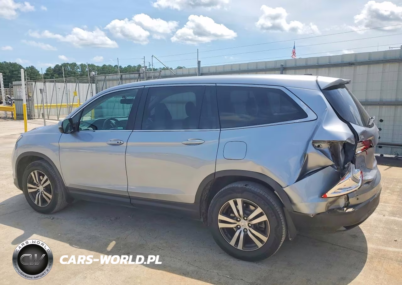 2017 Honda Pilot Exl VIN:5FNYF5H5XHB047421 - 2