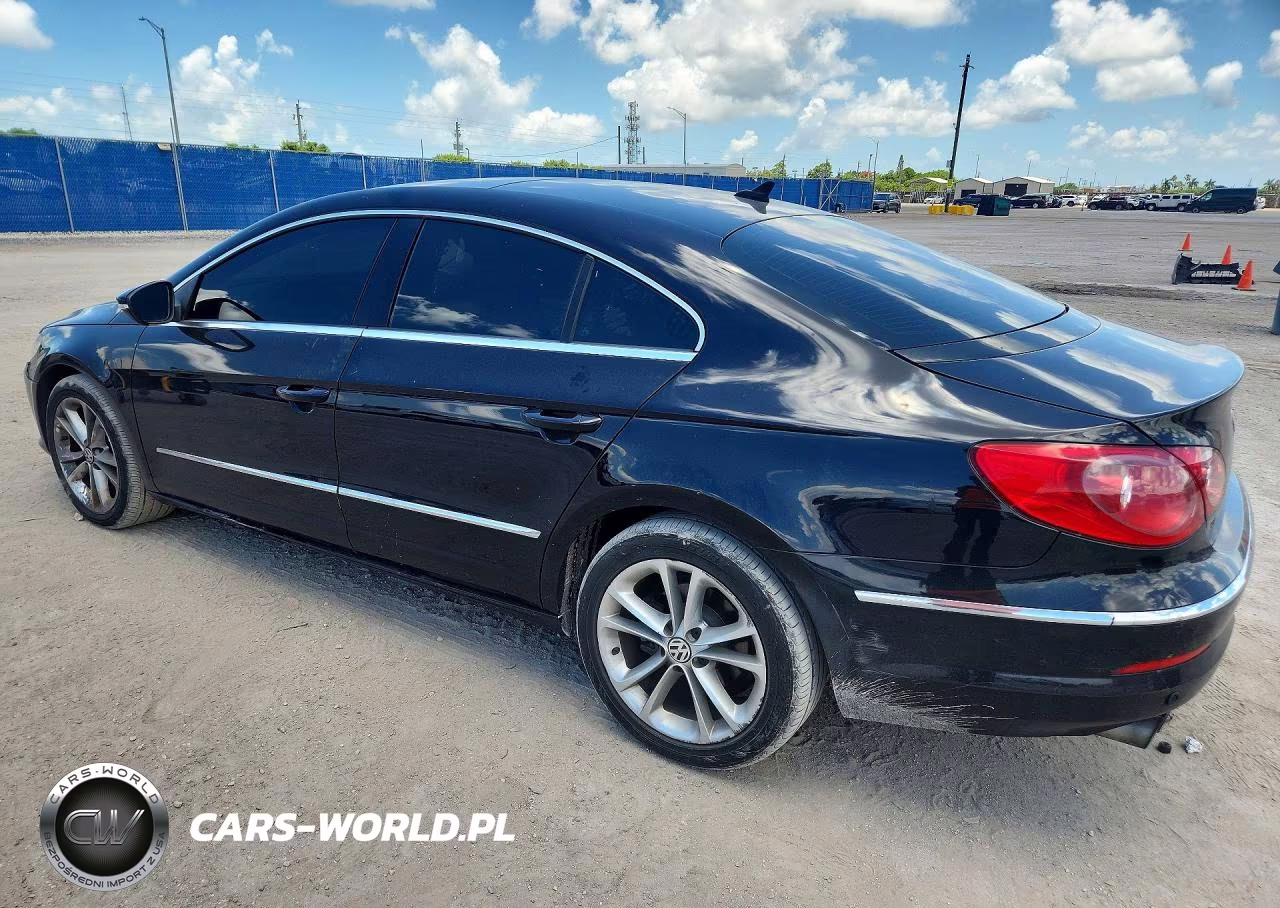 2010 Volkswagen Cc Luxury VIN:WVWHP7AN3AE535216 - 2