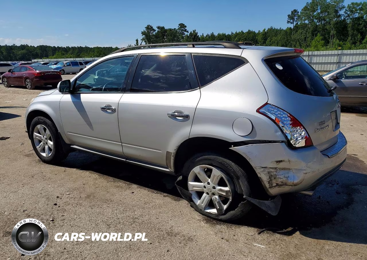 2007 Nissan Murano S VIN:JN8AZ08T57W518335 - 2