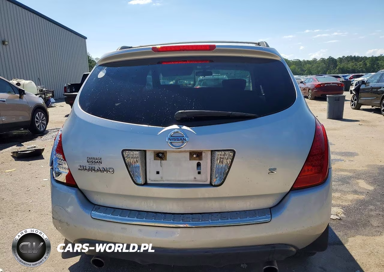 2007 Nissan Murano S VIN:JN8AZ08T57W518335 - 6