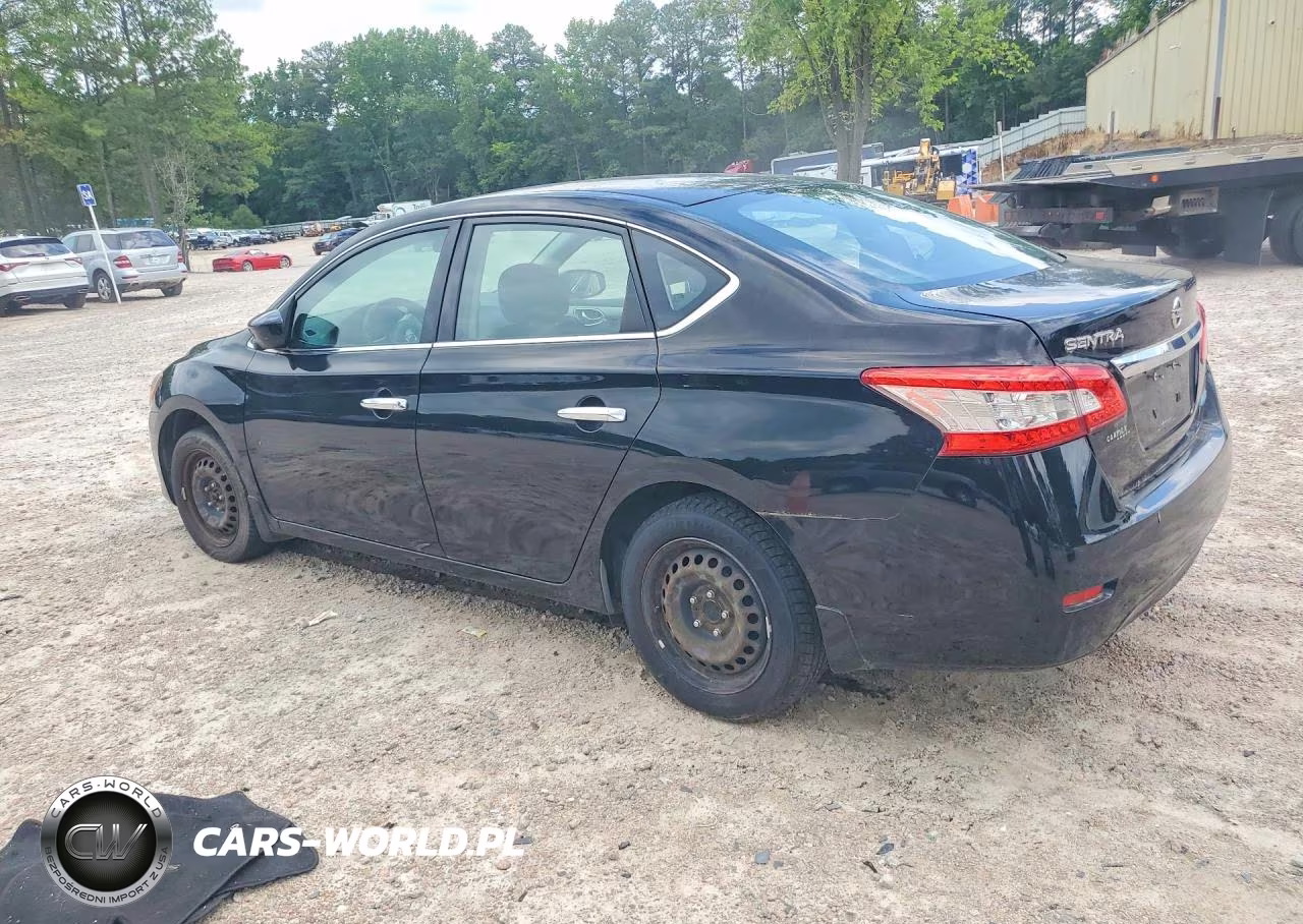 2014 Nissan Sentra S VIN:3N1AB7AP9EL680836 - 2