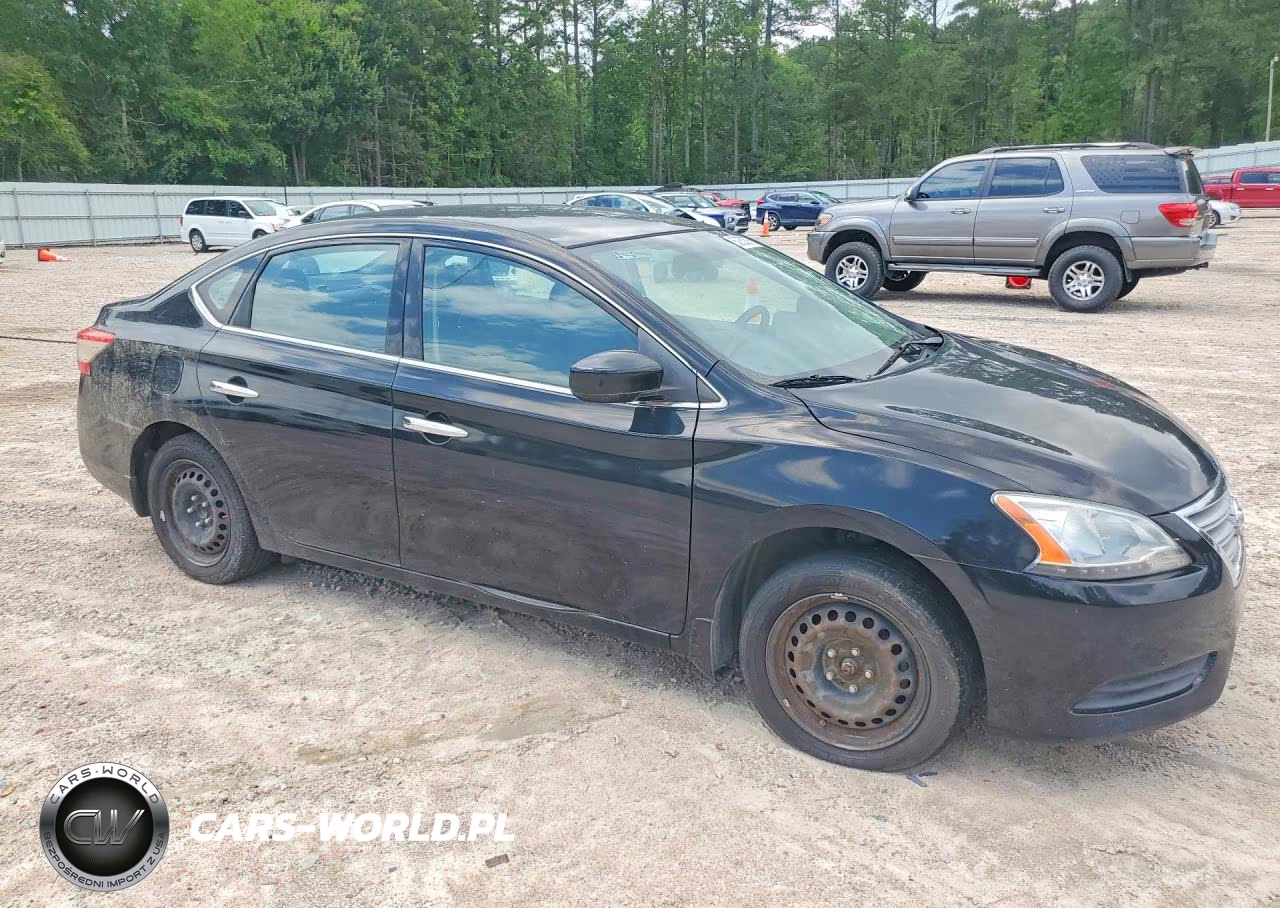 2014 Nissan Sentra S VIN:3N1AB7AP9EL680836 - 4