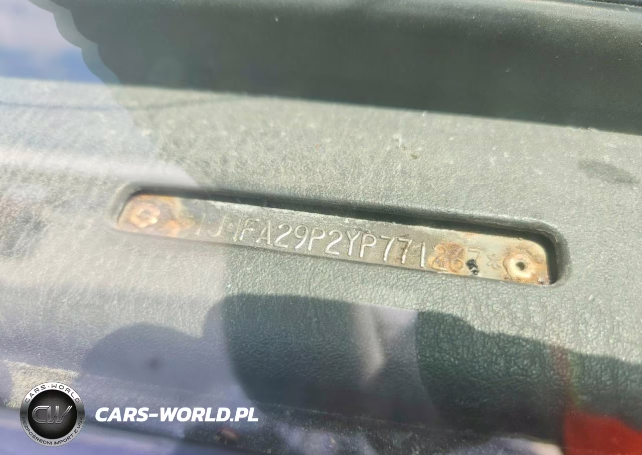2000 Jeep Wrangler - Tj Se VIN:1J4FA29P2YP771267 - 12