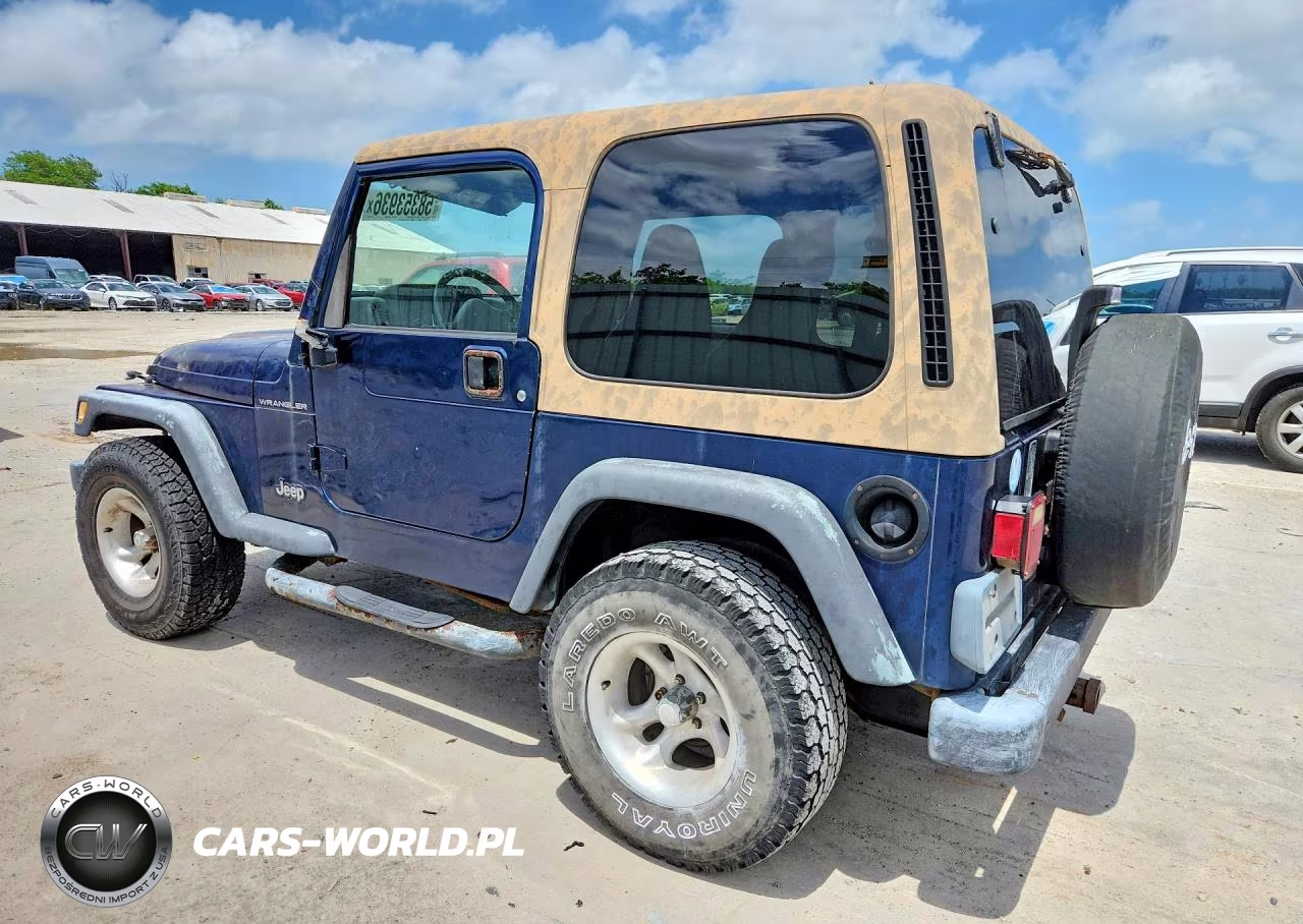 2000 Jeep Wrangler - Tj Se VIN:1J4FA29P2YP771267 - 2