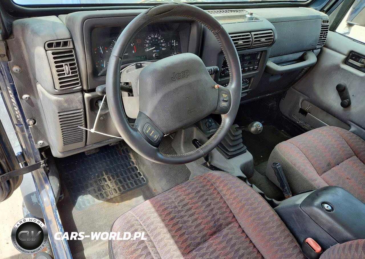 2000 Jeep Wrangler - Tj Se VIN:1J4FA29P2YP771267 - 8