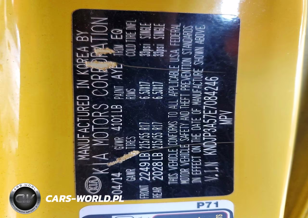 2014 Kia Soul + VIN:KNDJP3A57E7084246 - 12