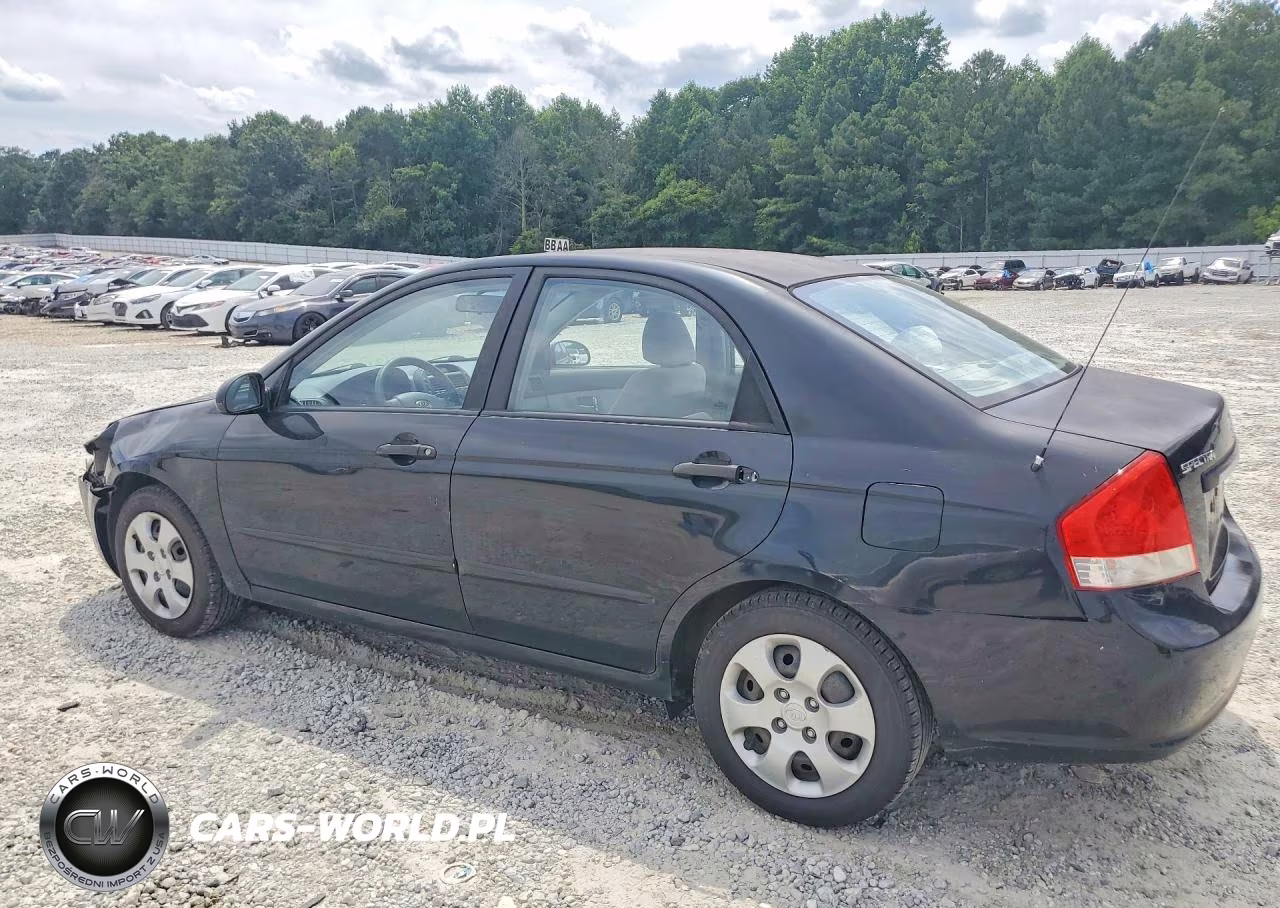 2007 Kia Spectra Lx VIN:KNAFE121275396126 - 2