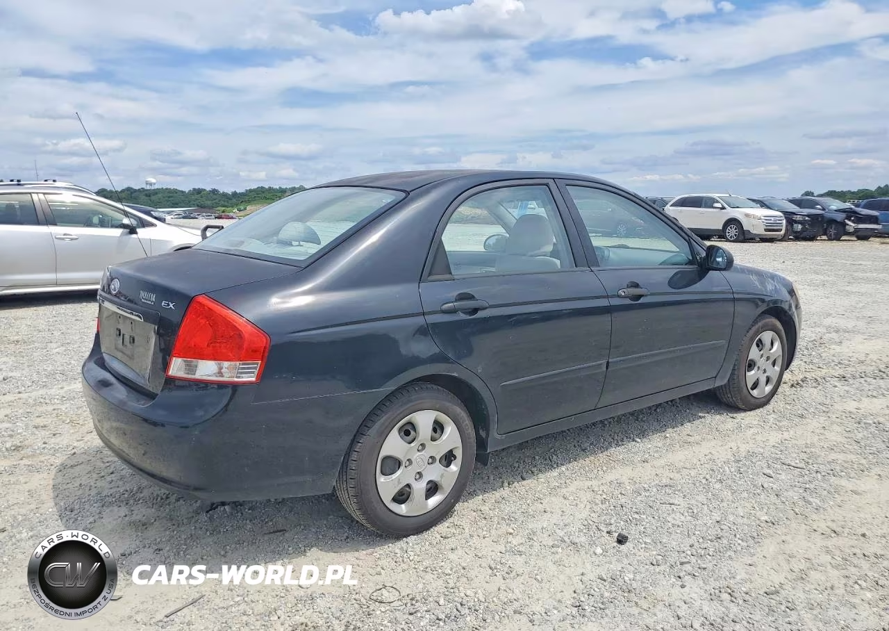 2007 Kia Spectra Lx VIN:KNAFE121275396126 - 3