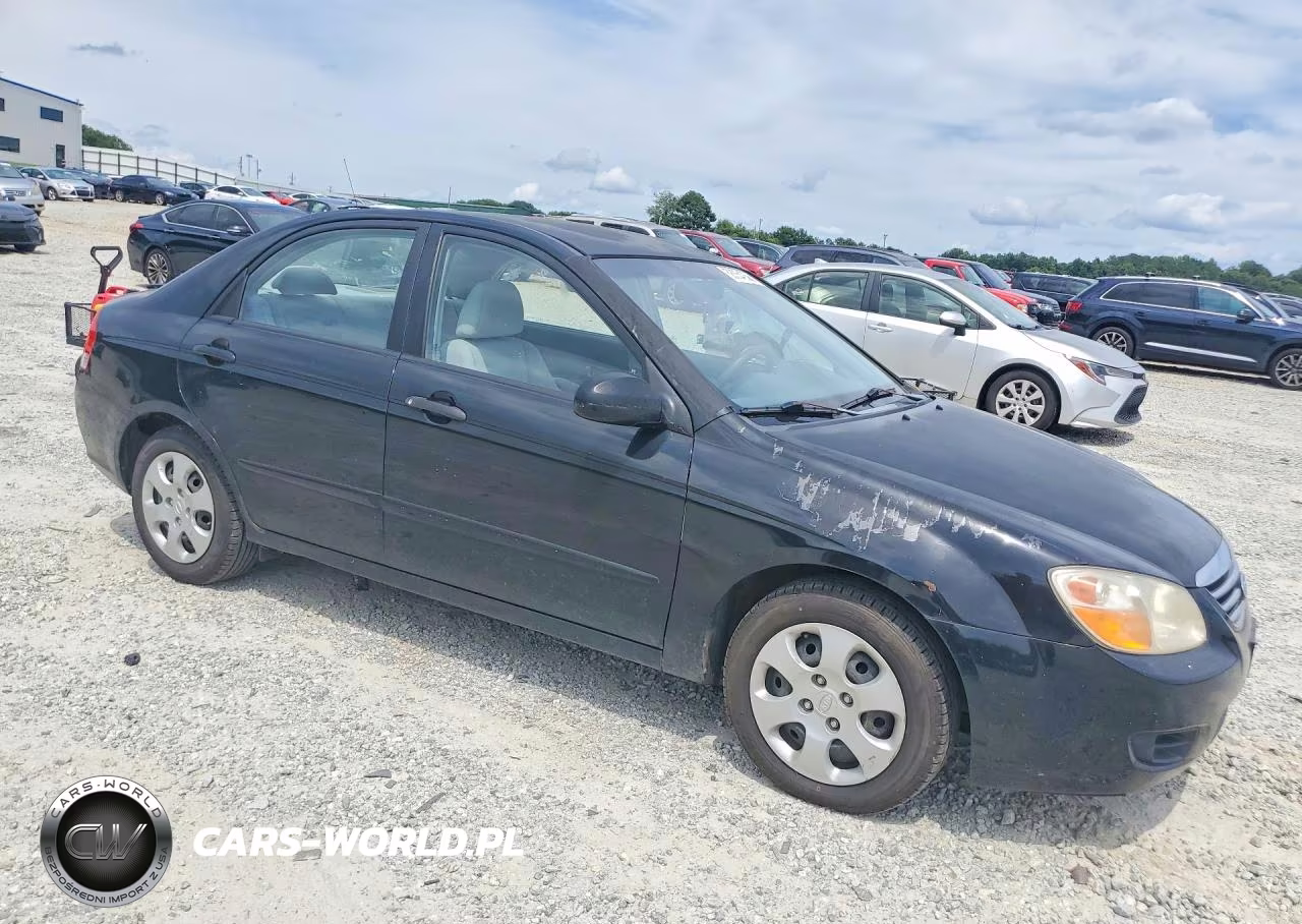 2007 Kia Spectra Lx VIN:KNAFE121275396126 - 4