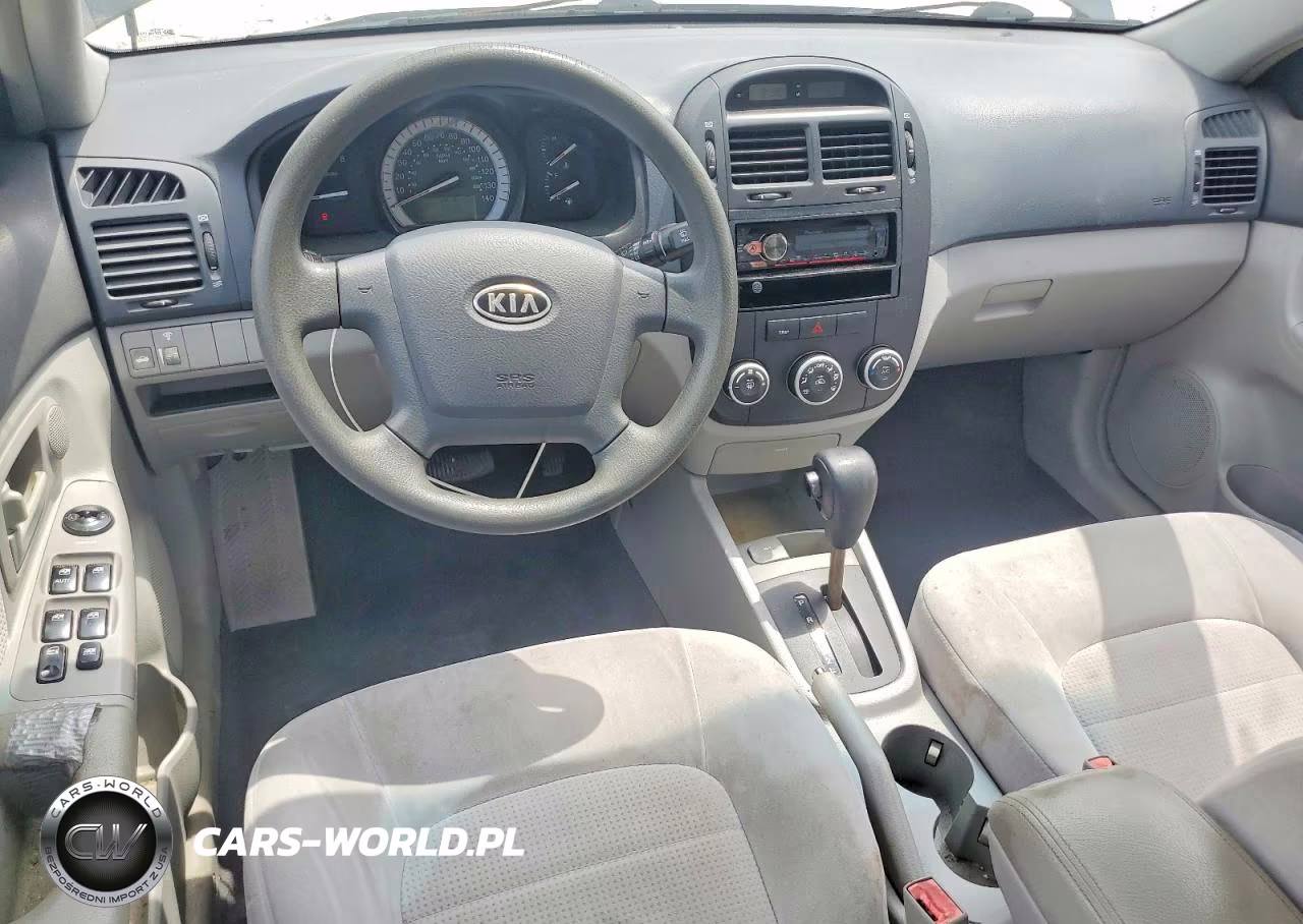 2007 Kia Spectra Lx VIN:KNAFE121275396126 - 8