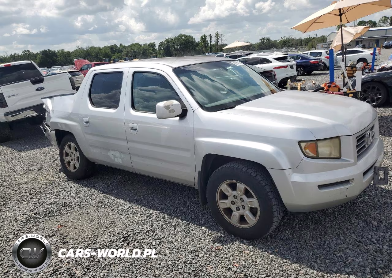 2006 Honda Ridgeline Rtl VIN:2HJYK16566H510925 - 4
