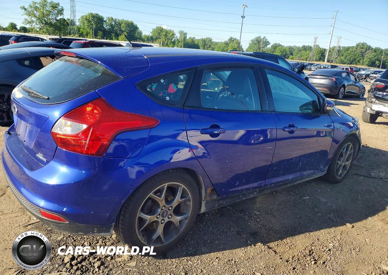 2014 Ford Focus Se VIN:1FADP3K27EL195071 - 3