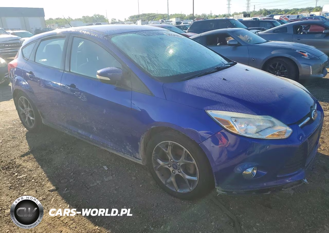 2014 Ford Focus Se VIN:1FADP3K27EL195071 - 4