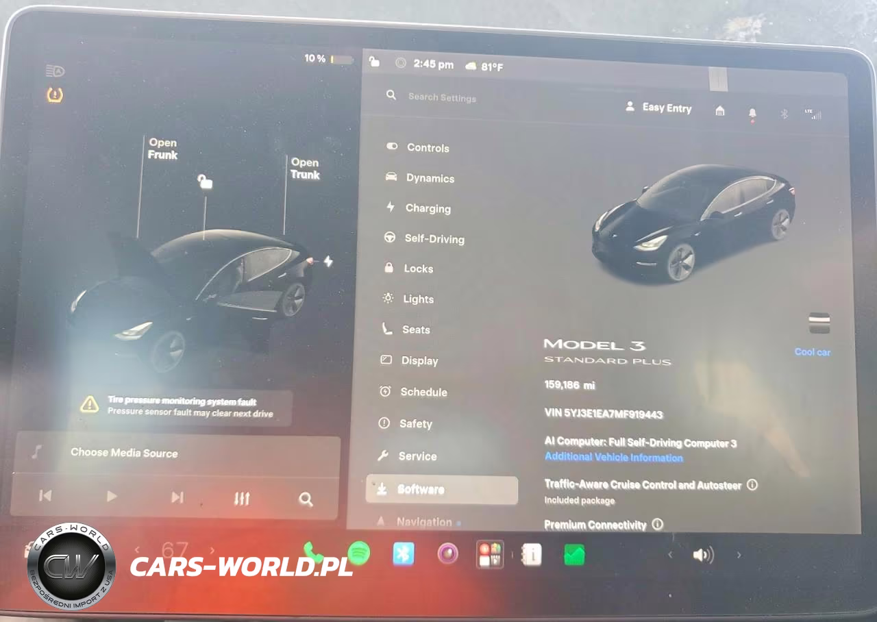 2021 Tesla Model 3 VIN:5YJ3E1EA7MF919443 - 9