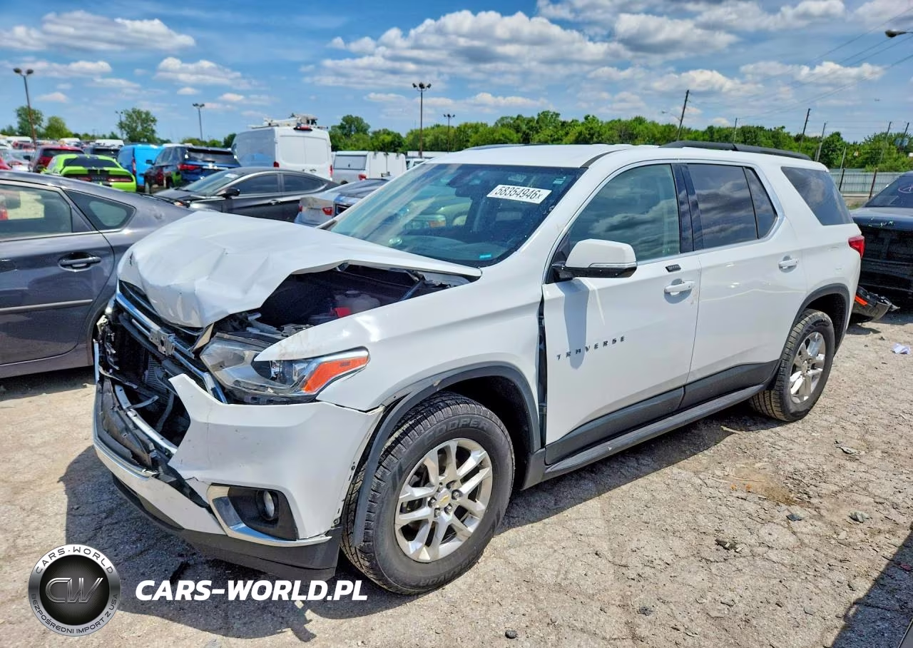 2019 Chevrolet Traverse Lt VIN:1GNEVHKW3KJ220809 - 1