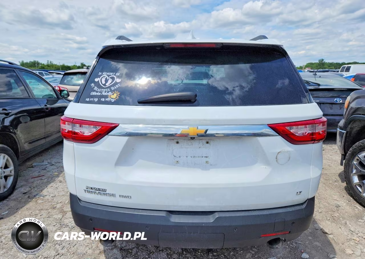 2019 Chevrolet Traverse Lt VIN:1GNEVHKW3KJ220809 - 6