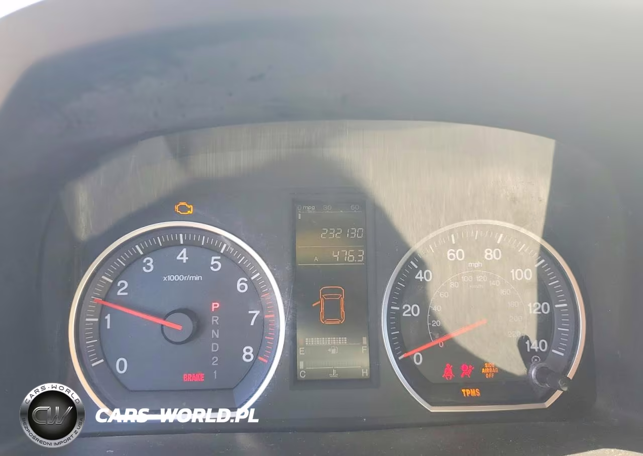 2008 Honda Cr-V Lx VIN:JHLRE38398C044374 - 9