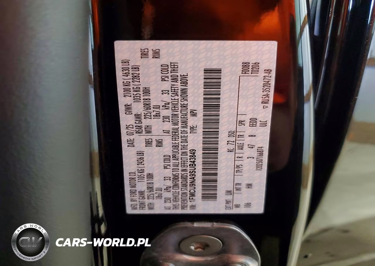 2025 Ford Escape St Line Select VIN:1FMCU9NA9SUB43849 - 13