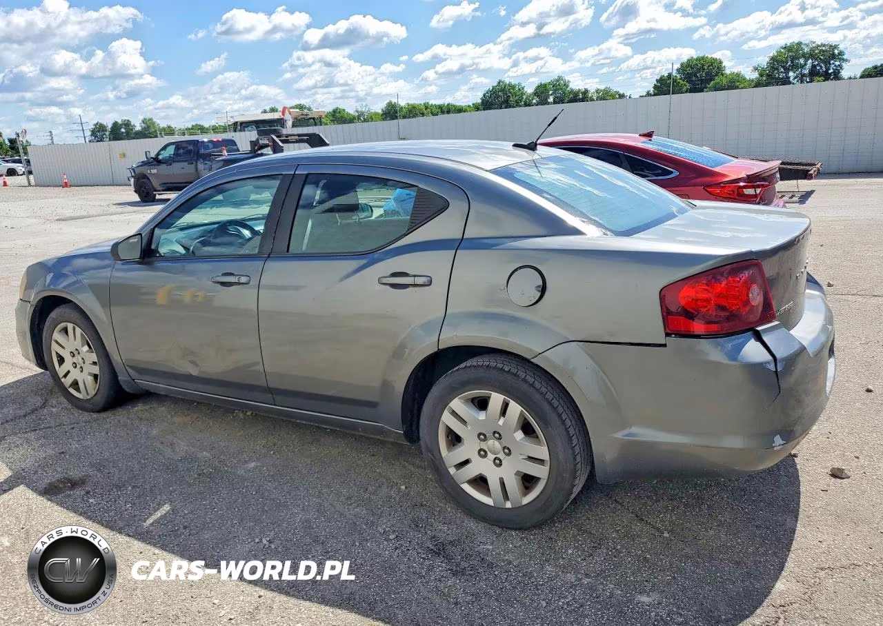 2012 Dodge Avenger Se VIN:1C3CDZABXCN224345 - 2