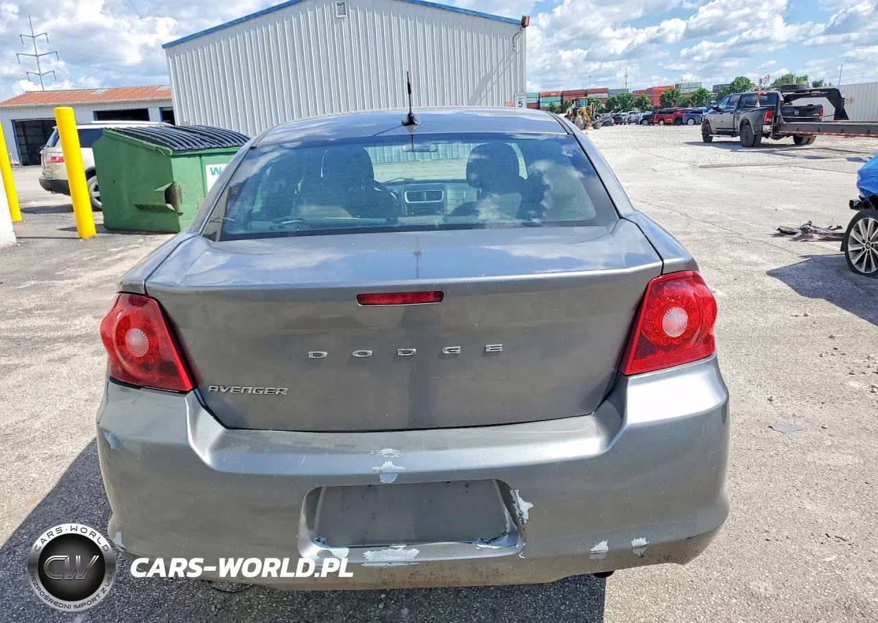 2012 Dodge Avenger Se VIN:1C3CDZABXCN224345 - 6