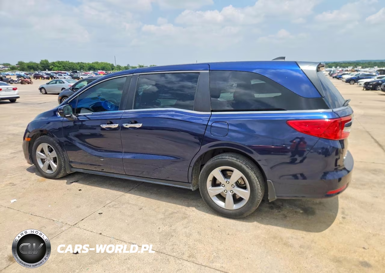 2018 Honda Odyssey Exl VIN:5FNRL6H76JB033848 - 2