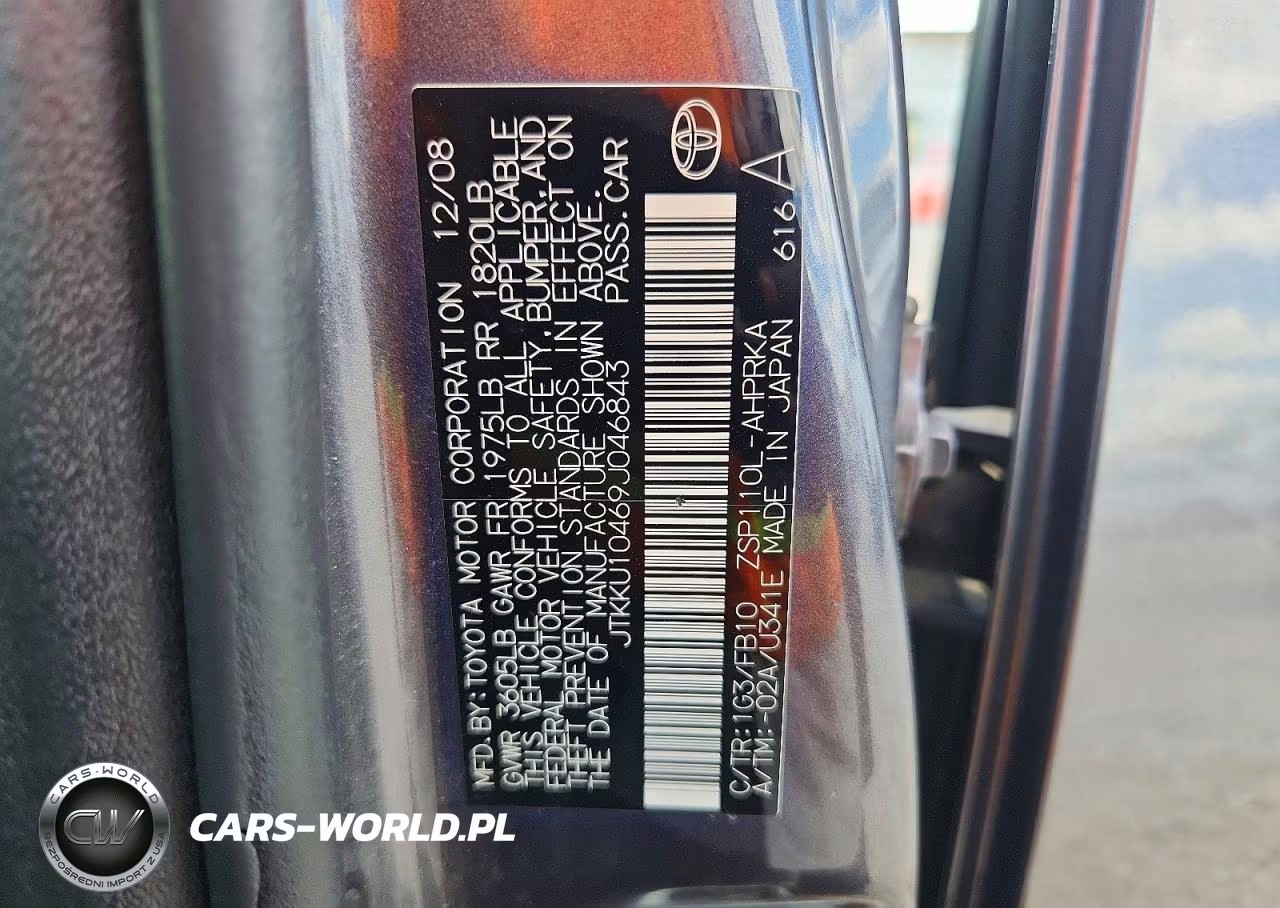 2009 Scion Xd Base VIN:JTKKU10469J046843 - 12