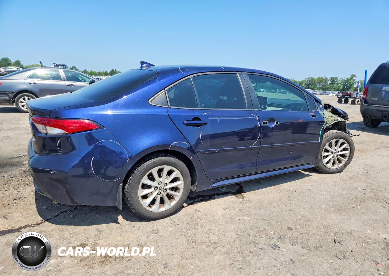 2021 Toyota Corolla Le VIN:5YFVPMAE8MP231159 - 3