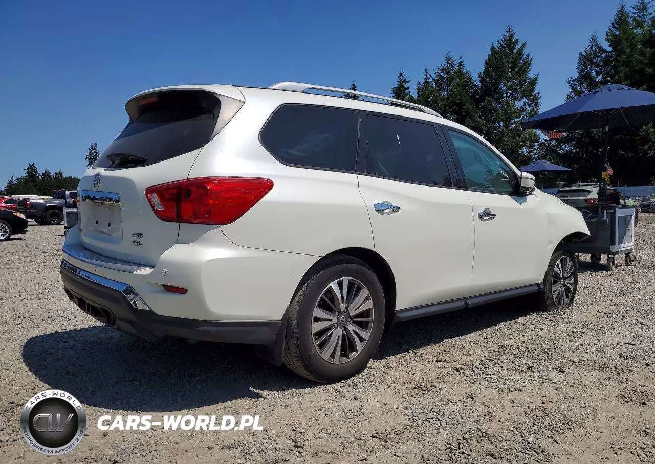 2017 Nissan Pathfinder Sl VIN:5N1DR2MM9HC903818 - 3