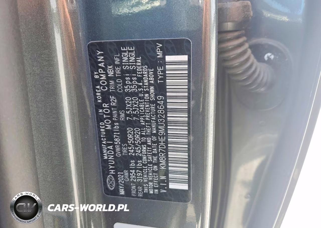 2021 Hyundai Palisade Calligraphy VIN:KM8R7DHE9MU328649 - 13