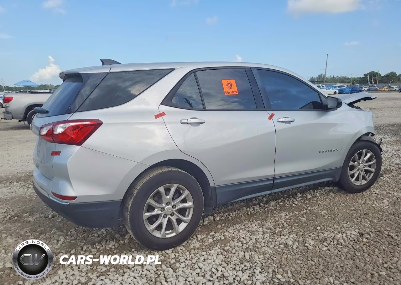 2018 Chevrolet Equinox Ls VIN:2GNAXHEVXJ6116597 - 3