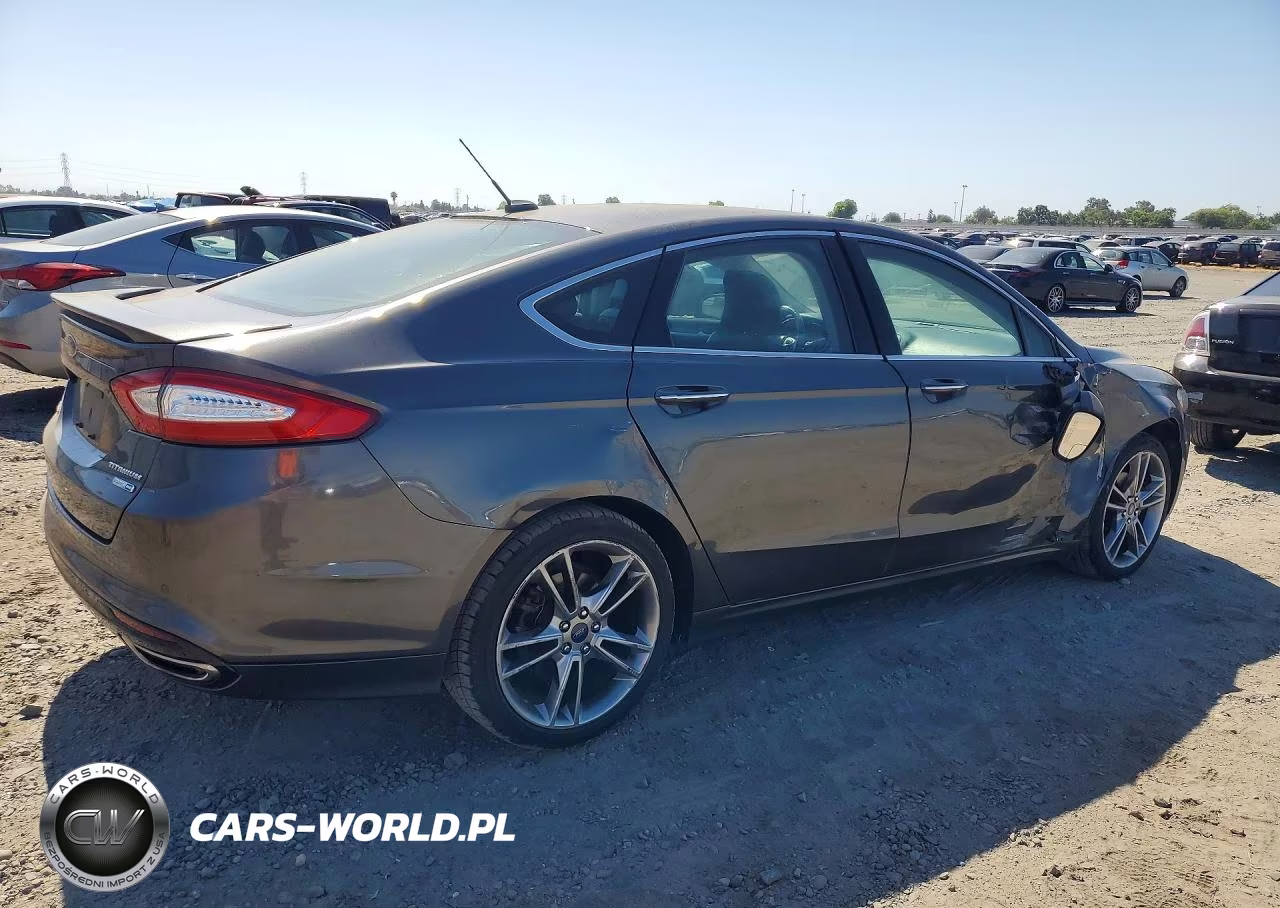 2016 Ford Fusion Titanium VIN:3FA6P0D9XGR329660 - 3