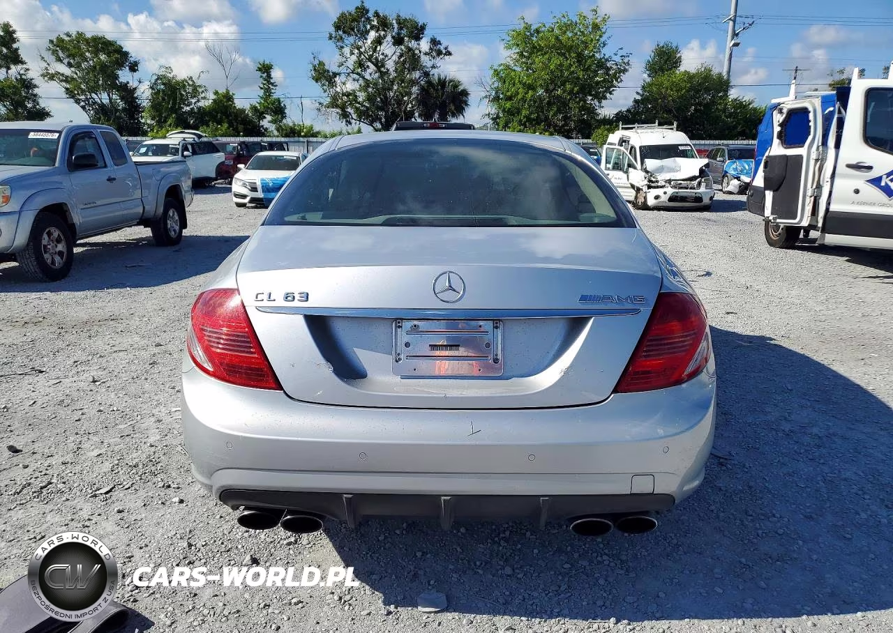 2008 Mercedes-Benz Cl 63 Amg VIN:WDDEJ77X48A013277 - 6