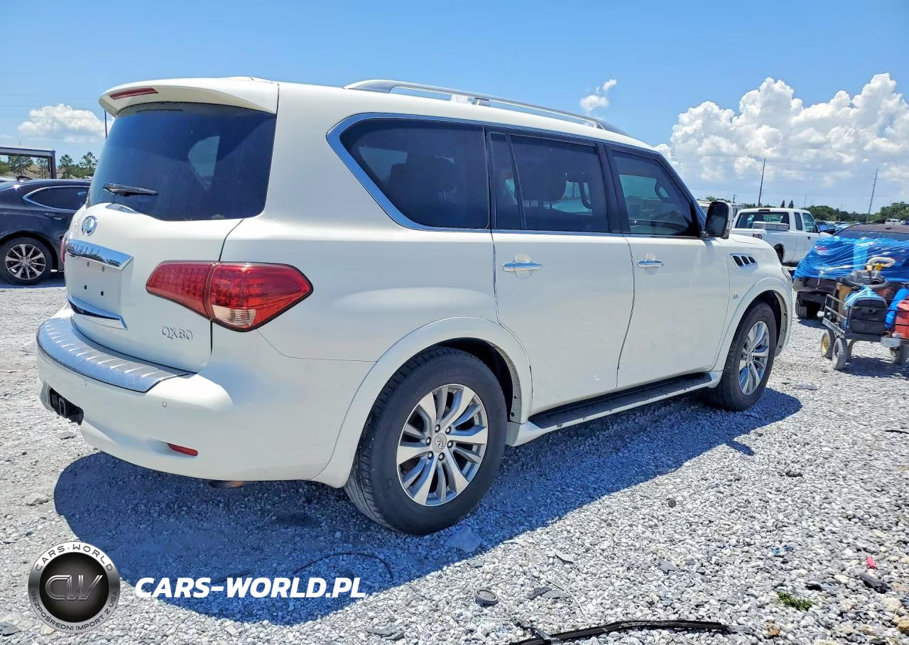 2016 Infiniti Qx80 Base VIN:JN8AZ2NE1G9122015 - 3