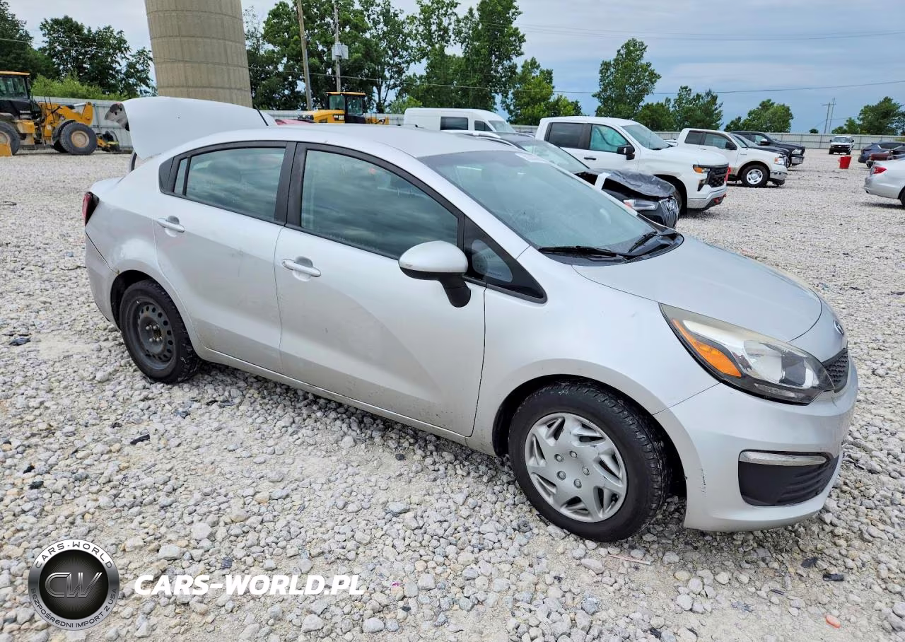 2017 Kia Rio Lx VIN:KNADM4A37H6035128 - 4