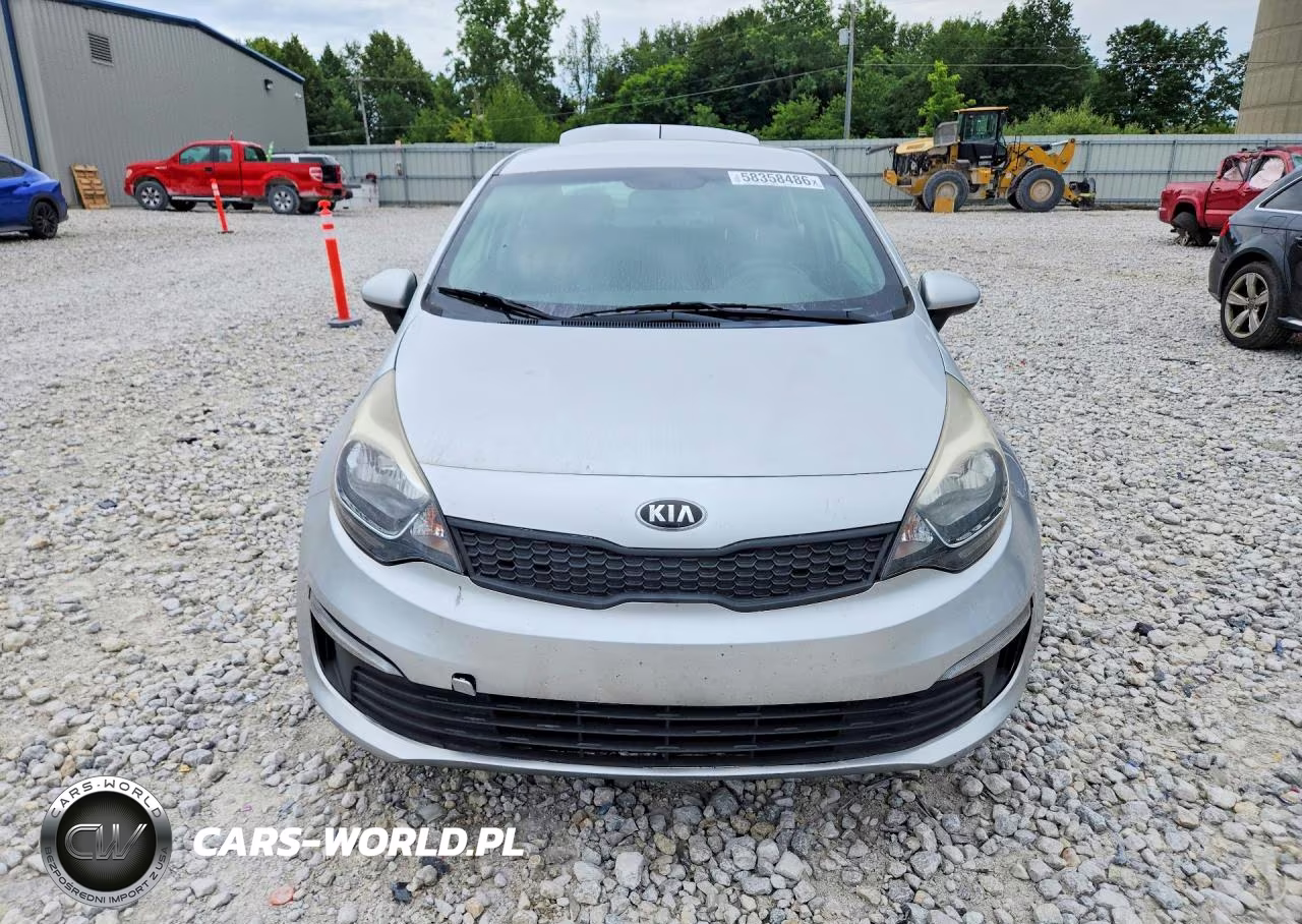 2017 Kia Rio Lx VIN:KNADM4A37H6035128 - 5