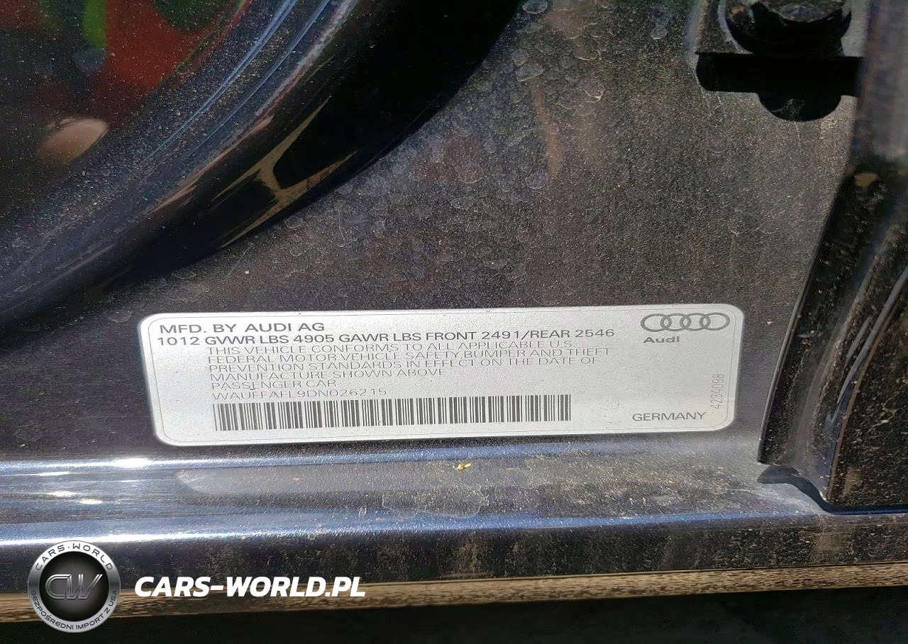 2013 Audi A4 Premium Plus VIN:WAUFFAFL9DN026215 - 12