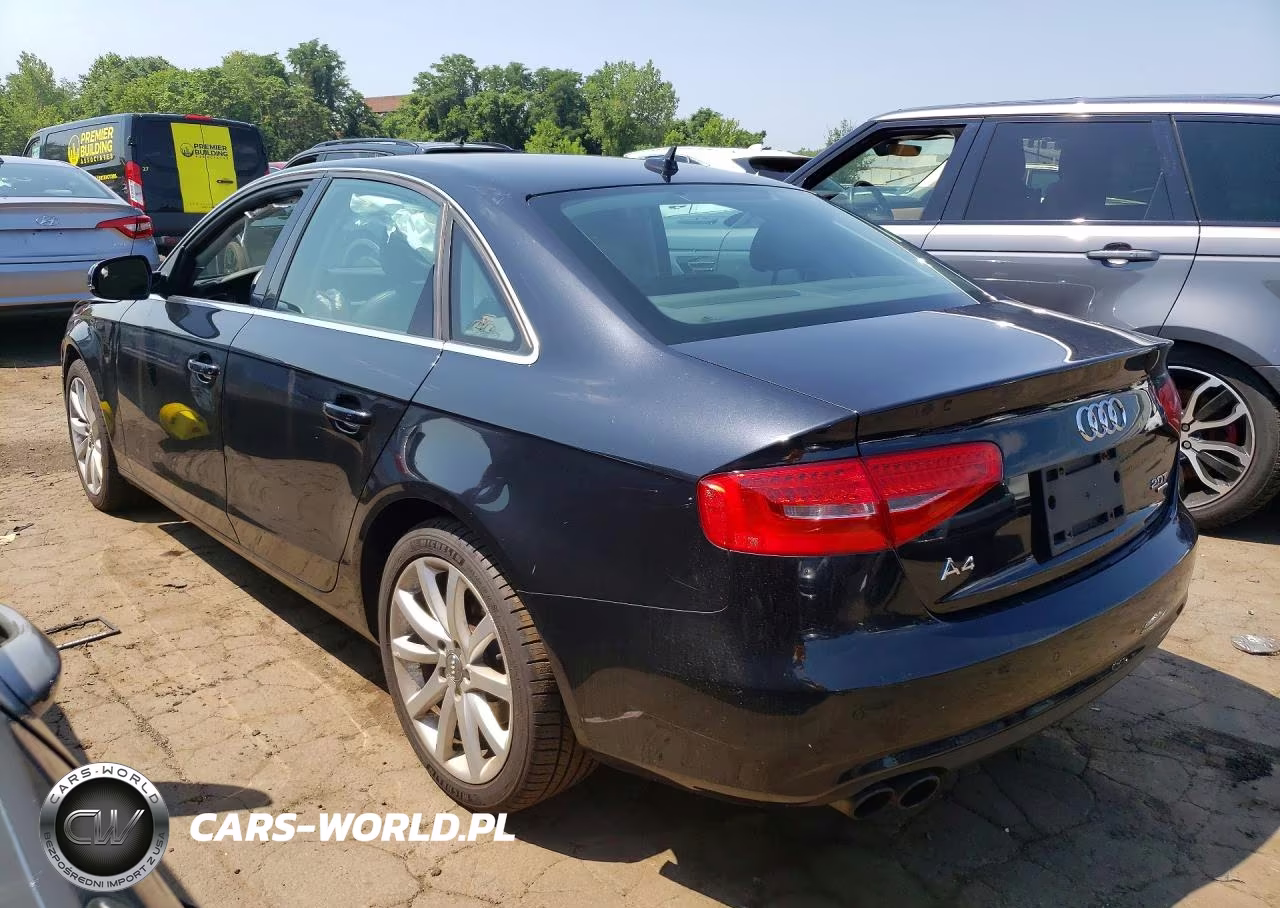 2013 Audi A4 Premium Plus VIN:WAUFFAFL9DN026215 - 2