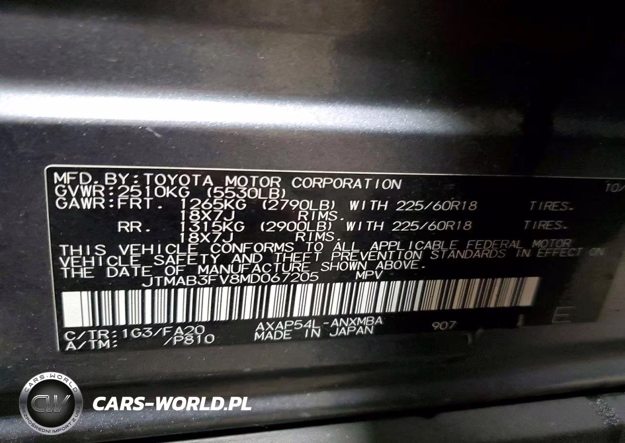 2021 Toyota Rav4 Prime Se VIN:JTMAB3FV8MD067205 - 13