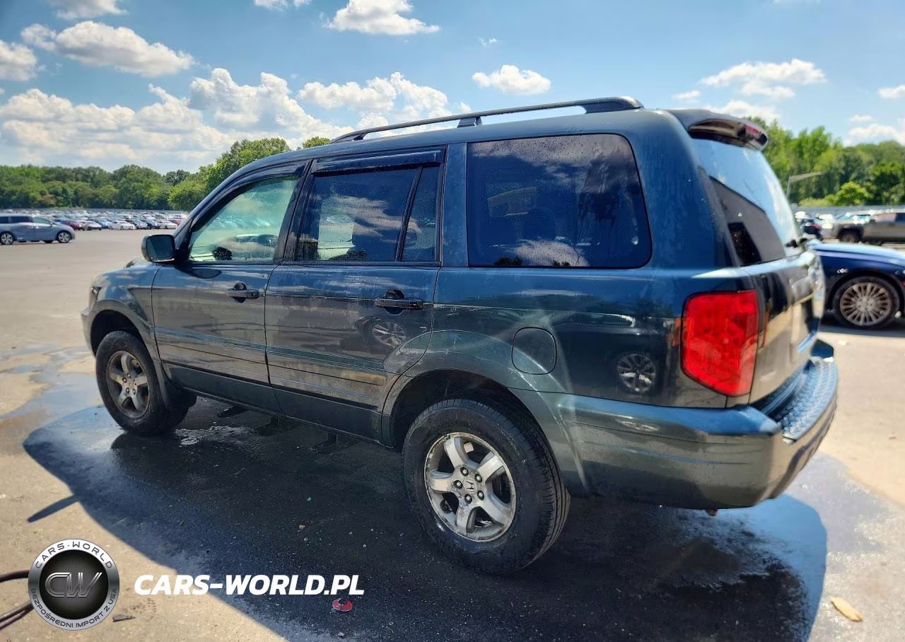 2003 Honda Pilot Exl VIN:2HKYF18503H601665 - 2