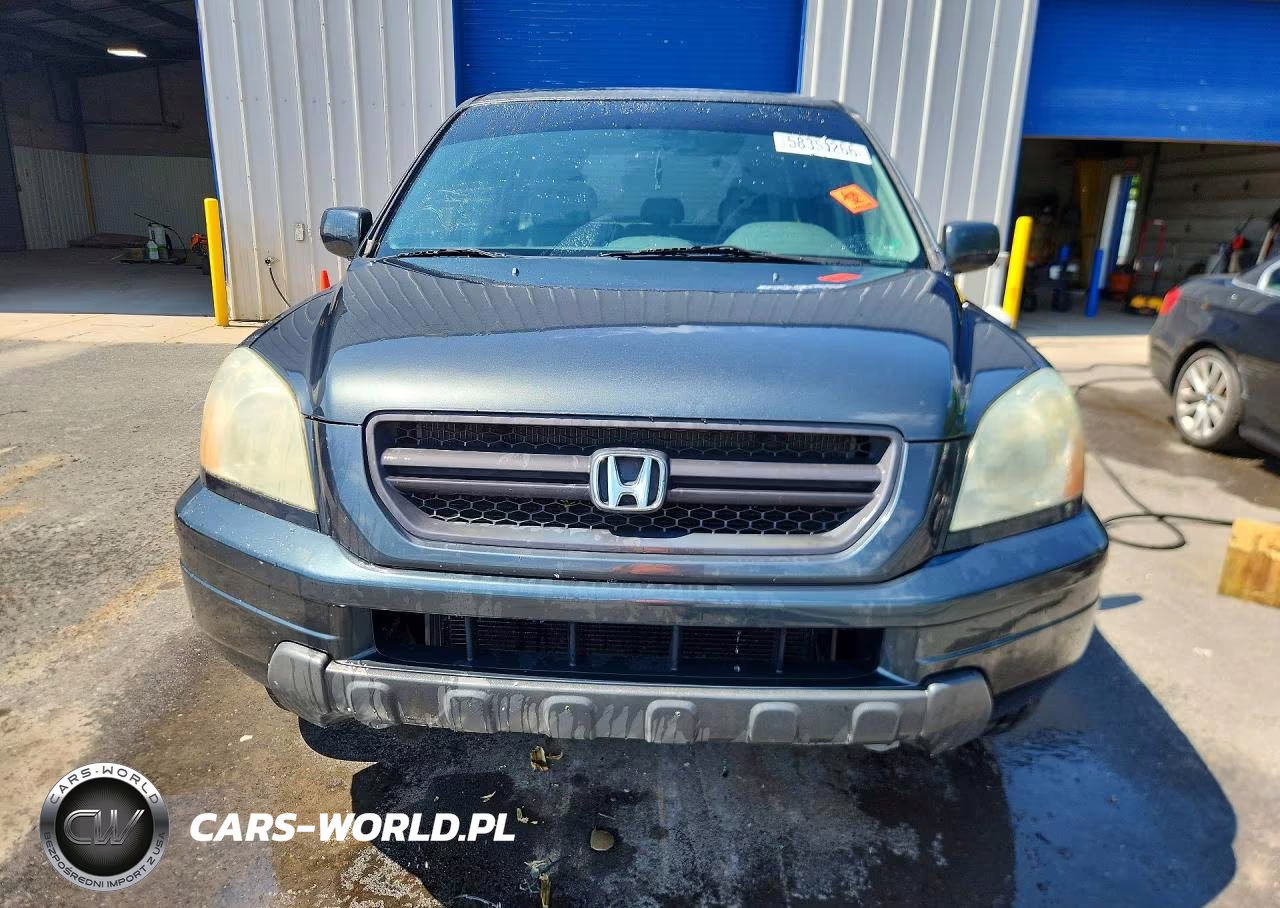 2003 Honda Pilot Exl VIN:2HKYF18503H601665 - 5